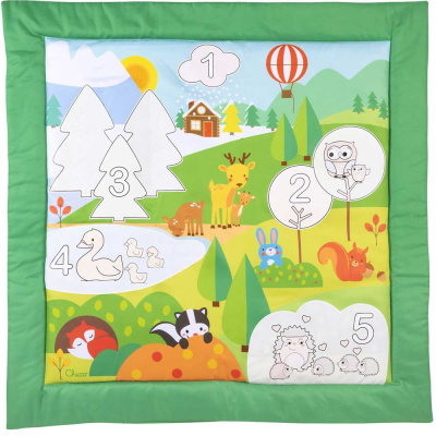 Игровой развивающий коврик Colour Mat Chicco 00010632000000